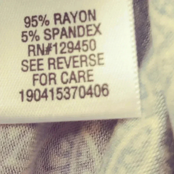 💝Dana Buchman light blue and white Lg Top - Picture 4 of 7